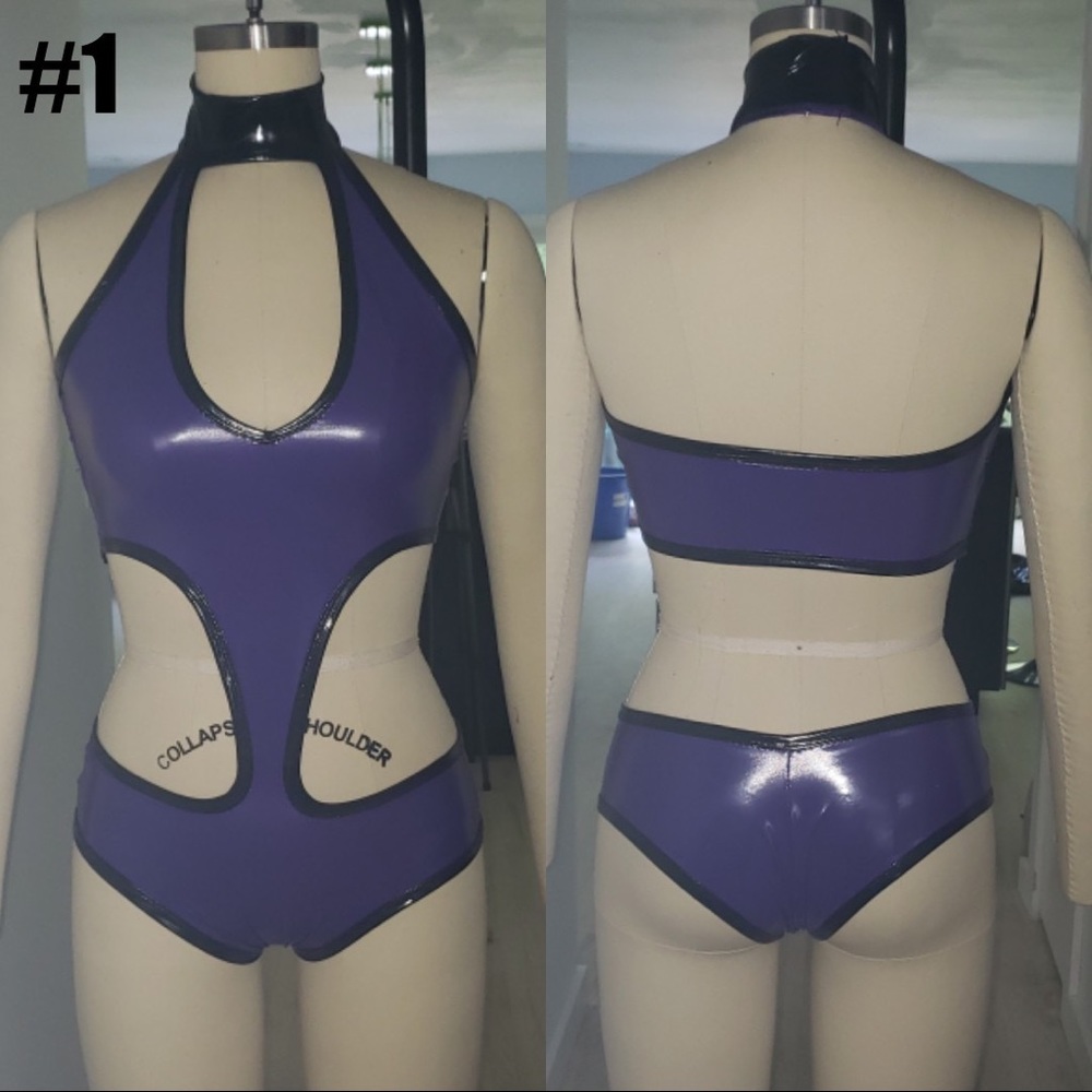 Purple Pleather Costume